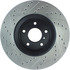 127.42092L by CENTRIC - Slotted Drilled Rotor