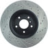 Centric 127.42092CR Disc Brake Rotor Sportstop Cryo Drilled & Slotted Rotor, Right