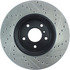 127.42092R by CENTRIC - Slotted Drilled Rotor