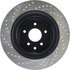 127.42093L by CENTRIC - Slotted Drilled Rotor