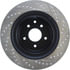 Centric 127.42093CR Disc Brake Rotor Sportstop Cryo Drilled & Slotted Rotor, Right