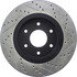 127.42094R by CENTRIC - Slotted Drilled Rotor