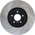 127.42095L by CENTRIC - Slotted Drilled Rotor