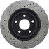 127.42096L by CENTRIC - Sport Drilled & Slotted Rotor, Left