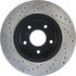 127.42097L by CENTRIC - Slotted Drilled Rotor