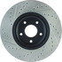 127.42098L by CENTRIC - Slotted Drilled Rotor