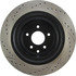 127.42101L by CENTRIC - Slotted Drilled Rotor