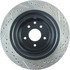 127.42101R by CENTRIC - Slotted Drilled Rotor