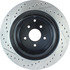 127.42105L by CENTRIC - Slotted Drilled Rotor