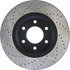 127.42111L by CENTRIC - Slotted Drilled Rotor