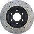 127.42111R by CENTRIC - Slotted Drilled Rotor