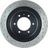 127.43015L by CENTRIC - Slotted Drilled Rotor