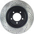 127.65091L by CENTRIC - Slotted Drilled Rotor