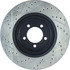 127.65093L by CENTRIC - Slotted Drilled Rotor