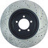 127.65093R by CENTRIC - Slotted Drilled Rotor