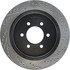 127.65095R by CENTRIC - Slotted Drilled Rotor