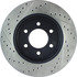 127.65100L by CENTRIC - Slotted Drilled Rotor