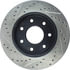 Centric 127.65101L Disc Brake Rotor Slotted Drilled Rotor