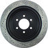 127.65102R by CENTRIC - Slotted Drilled Rotor