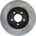 127.65107L by CENTRIC - Slotted Drilled Rotor