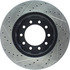 127.65111L by CENTRIC - Slotted Drilled Rotor