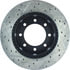 127.65112CL by CENTRIC - Sportstop Cryo Drilled & Slotted Rotor, Left