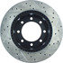 127.65112R by CENTRIC - Slotted Drilled Rotor