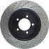127.65118L by CENTRIC - Slotted Drilled Rotor