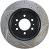 127.65119R by CENTRIC - Slotted Drilled Rotor