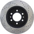 127.65130CR by CENTRIC - Sportstop Cryo Drilled & Slotted Rotor, Right