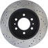 Centric 127.65130L Disc Brake Rotor Slotted Drilled Rotor