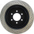 127.65135R by CENTRIC - Slotted Drilled Rotor