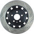 127.65136R by CENTRIC - Slotted Drilled Rotor