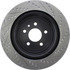 127.65137R by CENTRIC - Slotted Drilled Rotor