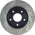 127.66006L by CENTRIC - Slotted Drilled Rotor