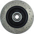 127.66016R by CENTRIC - Slotted Drilled Rotor