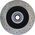 127.66025L by CENTRIC - Slotted Drilled Rotor