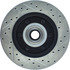 127.66035R by CENTRIC - Slotted Drilled Rotor