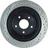 127.66036L by CENTRIC - Slotted Drilled Rotor