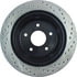 127.66036CR by CENTRIC - Sportstop Cryo Drilled & Slotted Rotor, Right