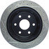 127.66041L by CENTRIC - Slotted Drilled Rotor