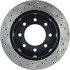 127.66043L by CENTRIC - Slotted Drilled Rotor