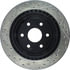 127.66045CL by CENTRIC - Sportstop Cryo Drilled & Slotted Rotor, Left