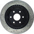 127.66045L by CENTRIC - Slotted Drilled Rotor