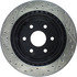127.66045L by CENTRIC - Sport Drilled & Slotted Rotor, Left
