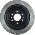 127.66052R by CENTRIC - Slotted Drilled Rotor