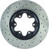 127.66056L by CENTRIC - Slotted Drilled Rotor
