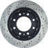 127.66059L by CENTRIC - Slotted Drilled Rotor