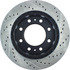 127.66059R by CENTRIC - Slotted Drilled Rotor