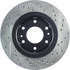 127.66063R by CENTRIC - Slotted Drilled Rotor